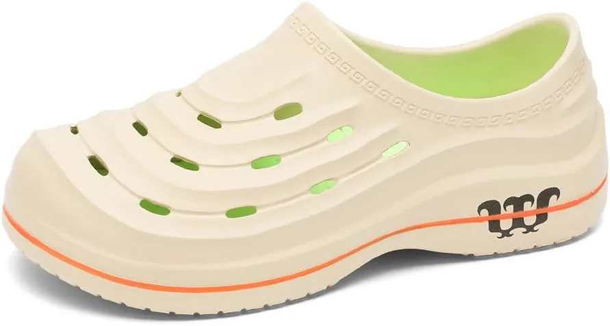 Armadillo Chef Shoes Men Lightweight Non-Slip Oil Waterproof Armadillo Clogs Women Nursing Work Shoes with Arch Support