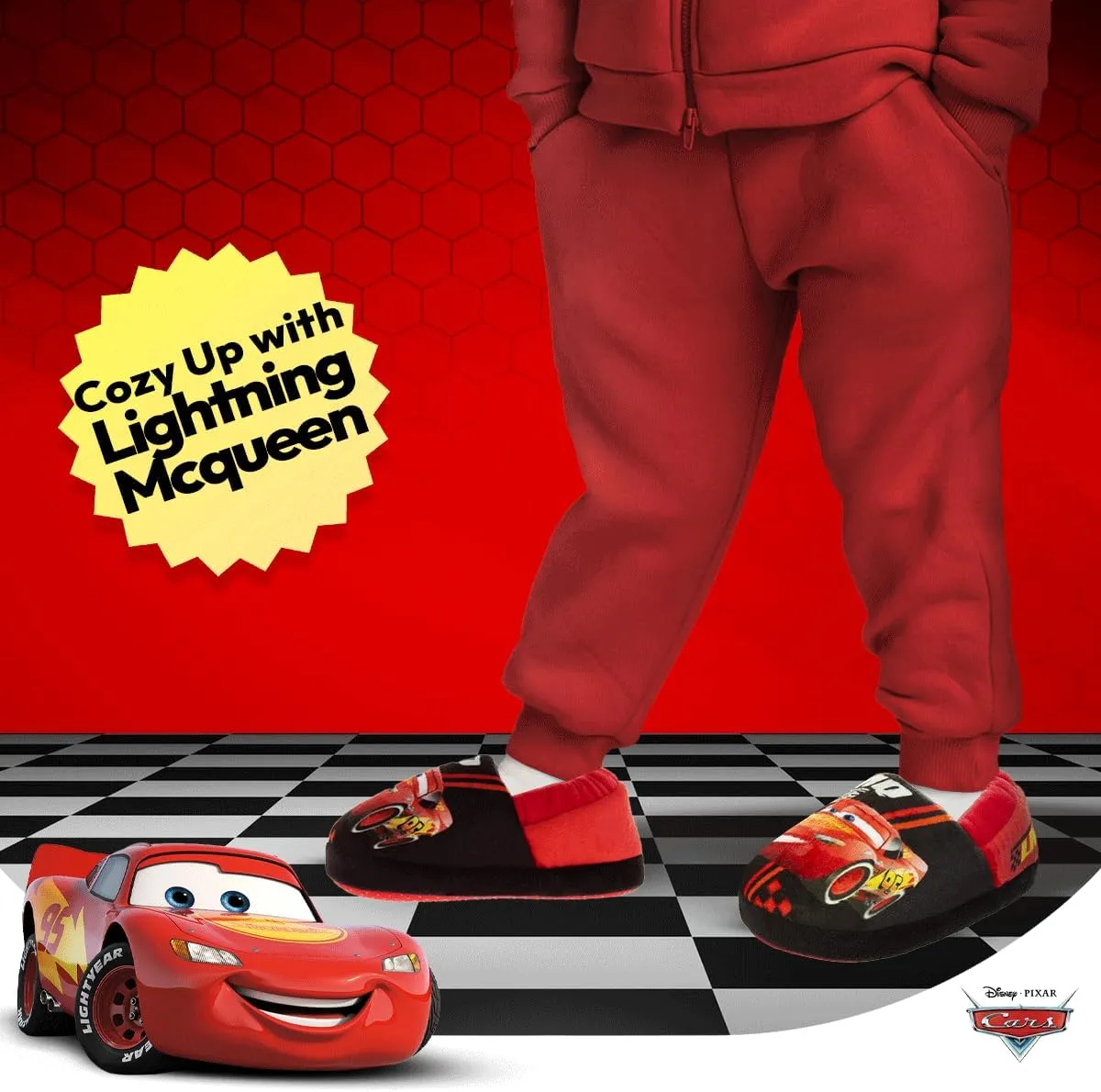 Disney Boys?? Toy Story Slippers ?C Buzz and Woody Fuzzy Slippers (Toddler/Kid)