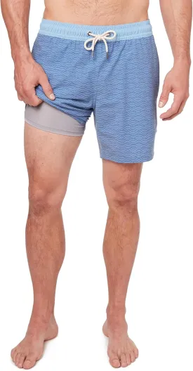 Fair Harbor The Bayberry Trunk ?C?C Men's Swim Suits with Liner, 7-inch Inseam ?C?C Anti-Chafe Classic fit Swim Trunks