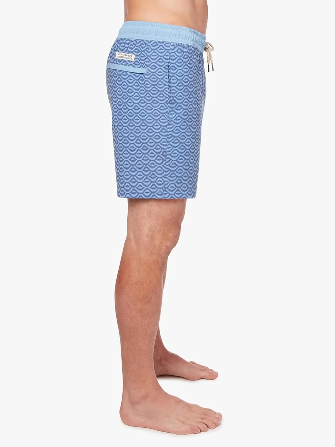 Fair Harbor The Bayberry Trunk ?C?C Men's Swim Suits with Liner, 7-inch Inseam ?C?C Anti-Chafe Classic fit Swim Trunks