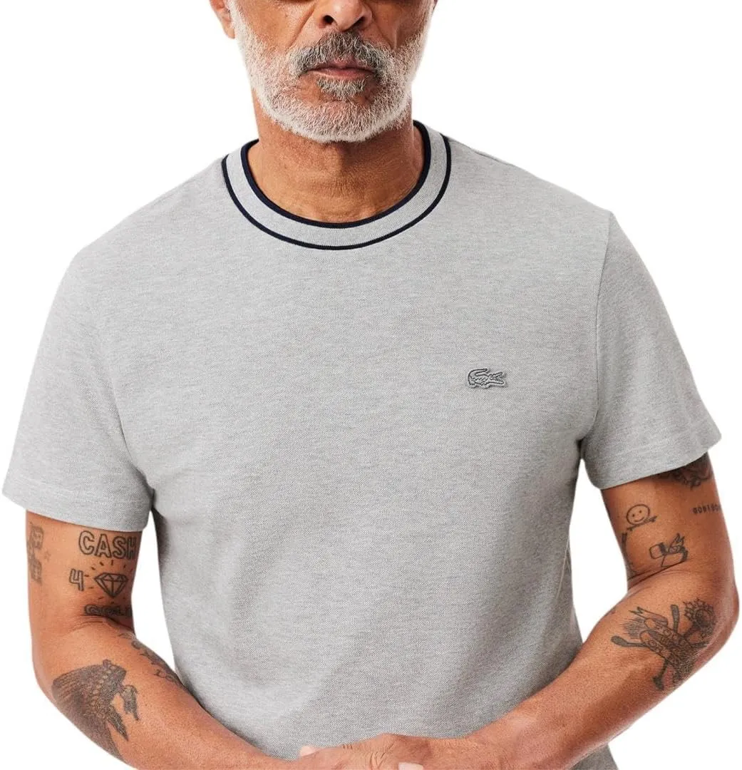 Lacoste Men's Crew Neck Short Sleeve Regular Fit Classic T-Shirt