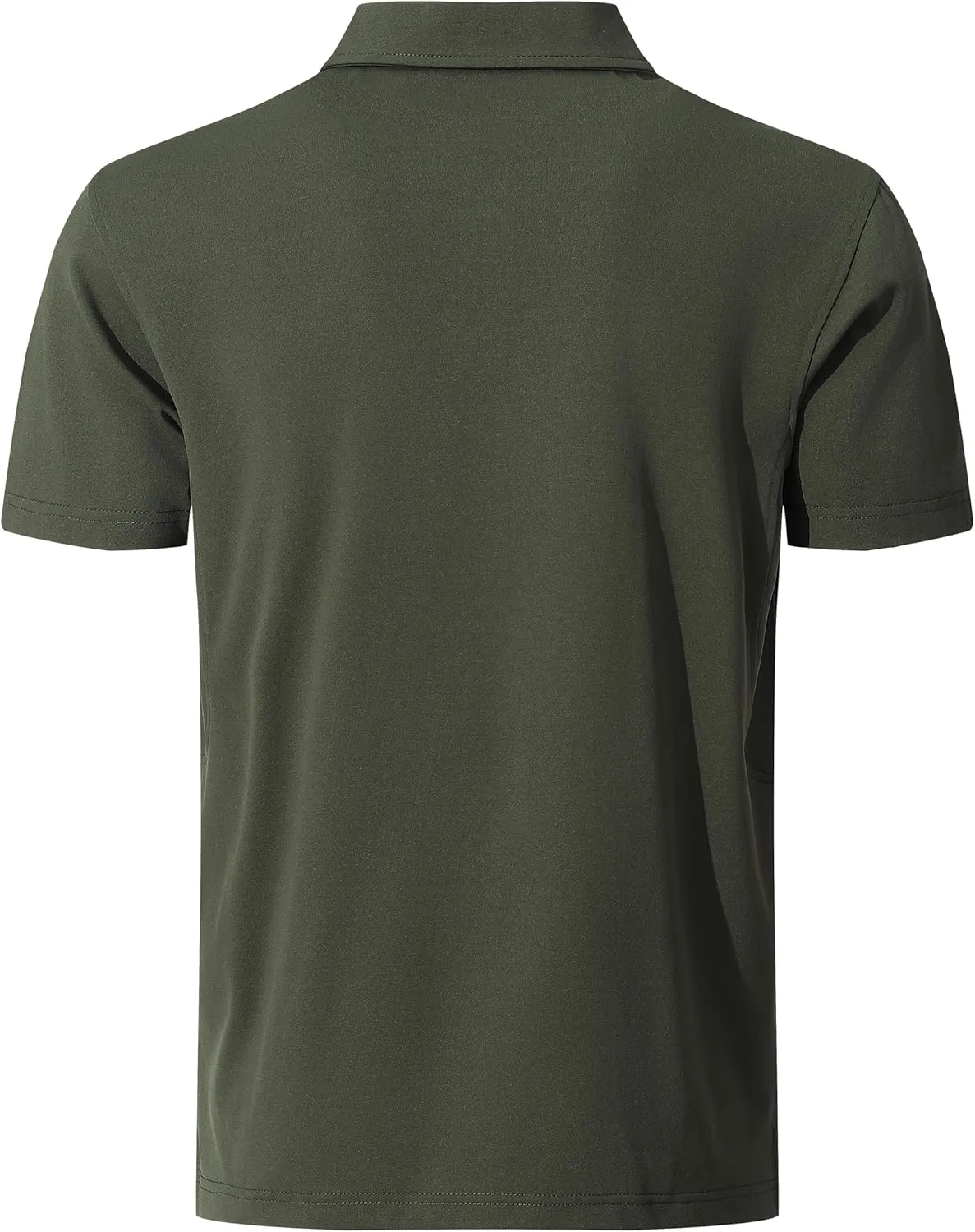 Men's Active Polo Shirt Lightweight Short Sleeve Athletic Golf Polos Daily Stylish Collared Shirts