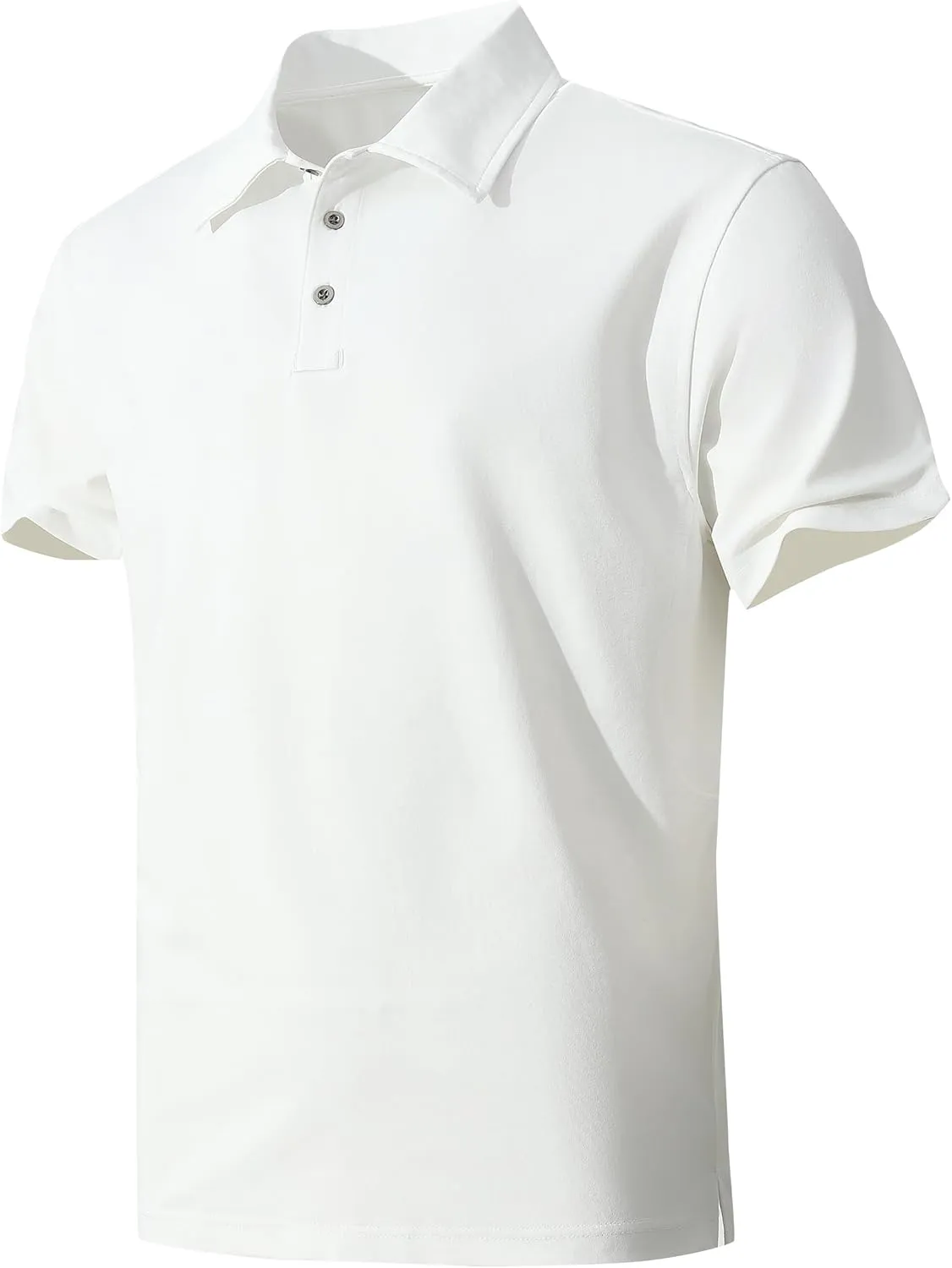 Men's Active Polo Shirt Lightweight Short Sleeve Athletic Golf Polos Daily Stylish Collared Shirts