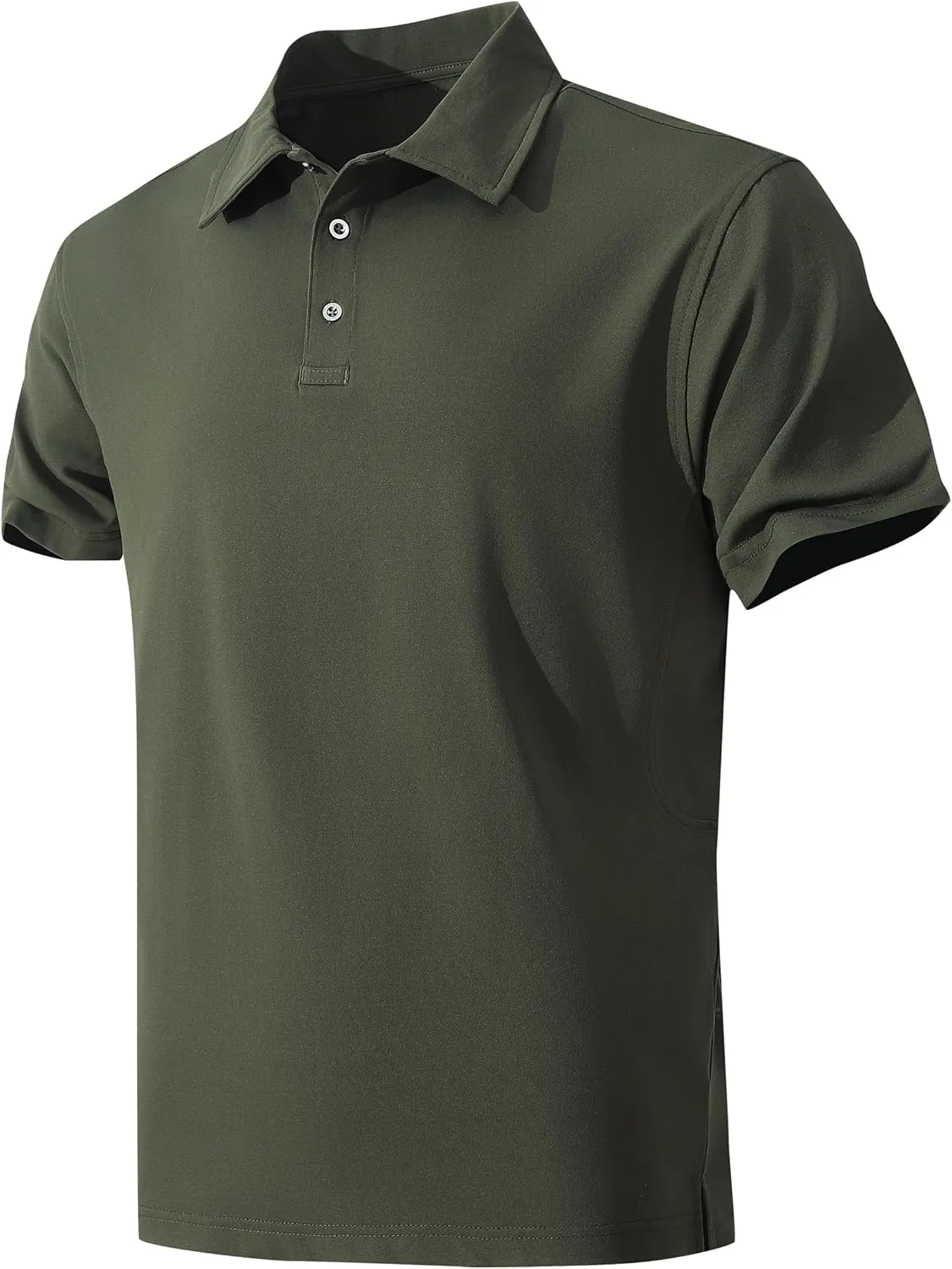 Men's Active Polo Shirt Lightweight Short Sleeve Athletic Golf Polos Daily Stylish Collared Shirts