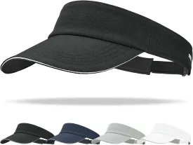 Sukeen Women's Adjustable Fit Runners Lightweight Comfort Performance Visor, Sports Sun Visor One Size Fits Most