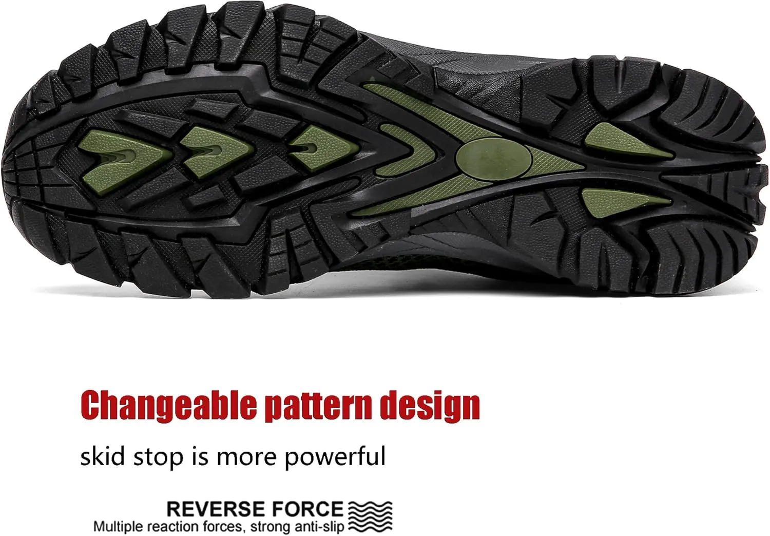 ulogu Waterproof Hiking Shoes for Men Women Comfy Lightweight Non-Slip All Day Walking Work Sneakers 6-Month Warranty