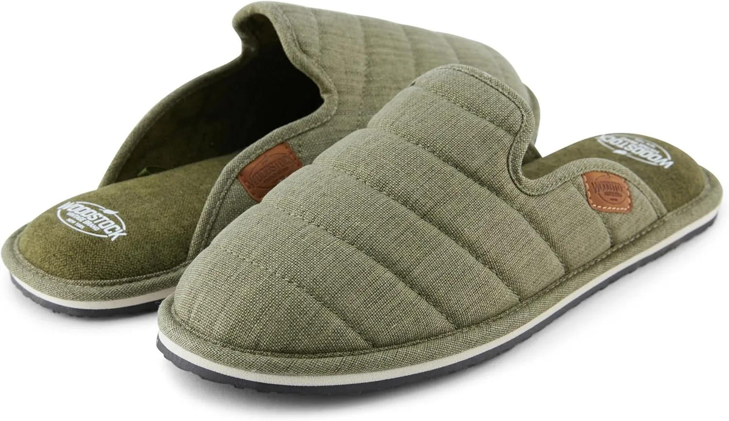 WOODSTOCK VINTAGE BRAND NEW YORK Mens Baboosh Hemp Lounger Slippers